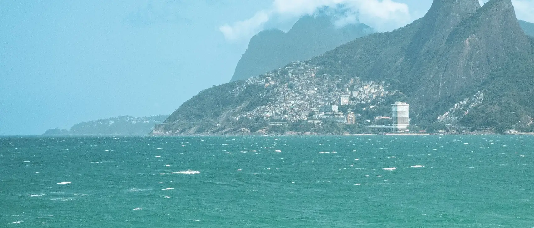 Ipanema seen from the rocks at Arpoador